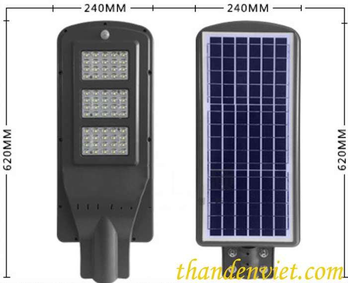 Đèn đường năng lượng mặt trời NK0022 60W